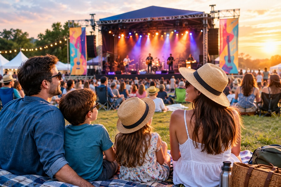 Family Music Festival Tourism: Exploring Music, Culture and Unforgettable Family Experiences